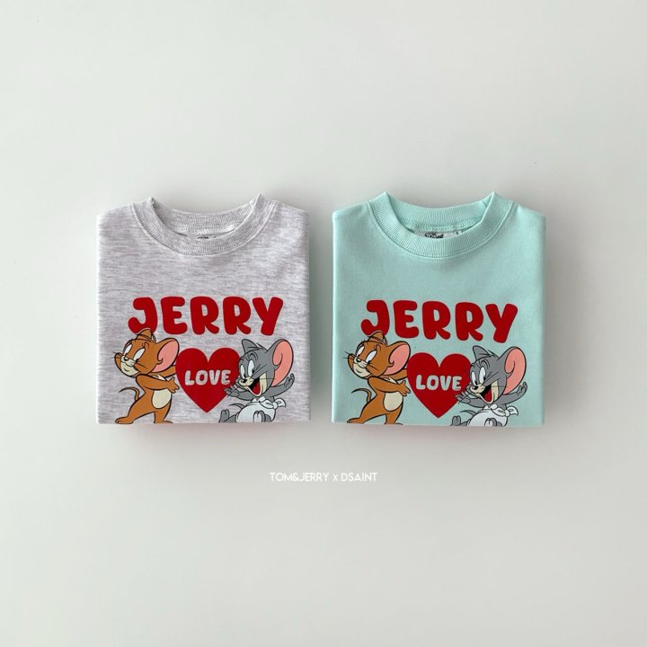 Dsaint - Korean Children Fashion - #prettylittlegirls - TUFF Love Jerry Sweatshirts - 12