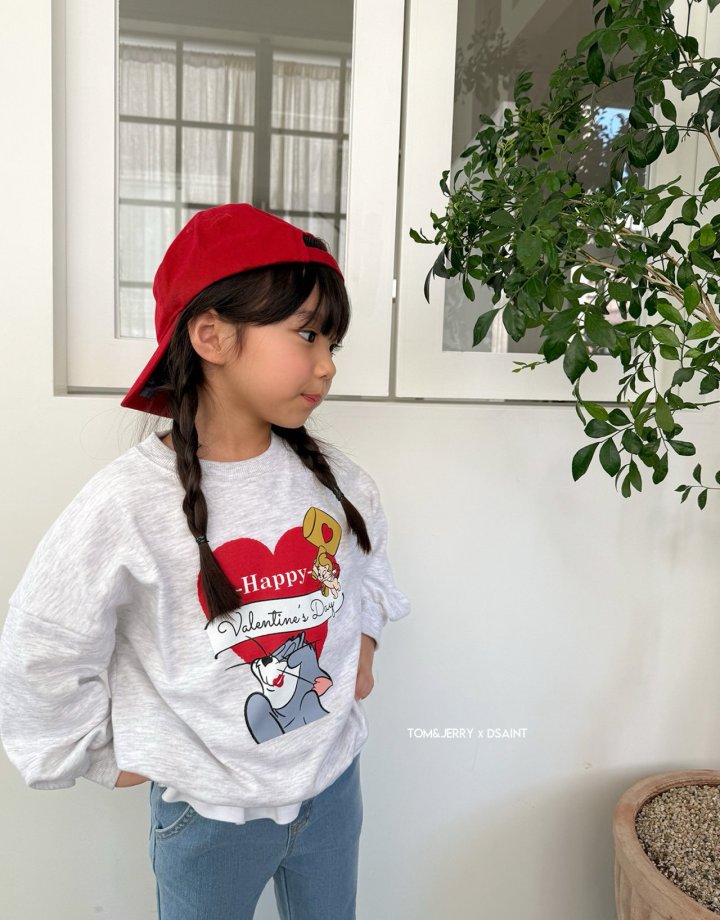 Dsaint - Korean Children Fashion - #prettylittlegirls - Tom Happy Sweatshirts - 8