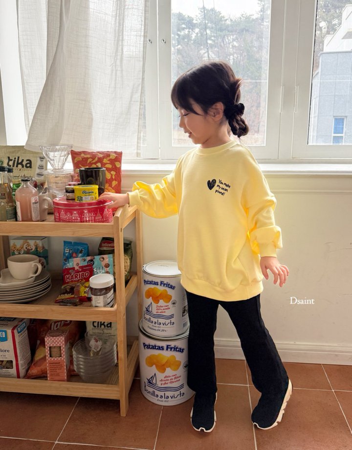 Dsaint - Korean Children Fashion - #prettylittlegirls - You Make Heart Long Sweatshirts - 7