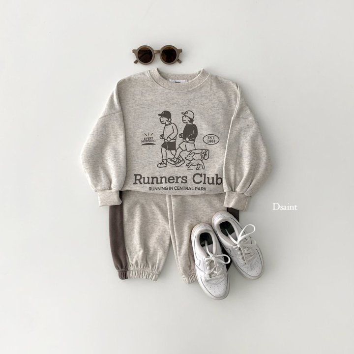 Dsaint - Korean Children Fashion - #prettylittlegirls - Runners Line Set - 6