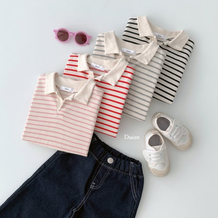 Dsaint - Korean Children Fashion - #prettylittlegirls - Trendy Collar Sweatshirts - 3