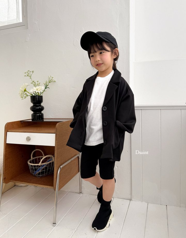 Dsaint - Korean Children Fashion - #prettylittlegirls - Trendy Button Jacket - 11