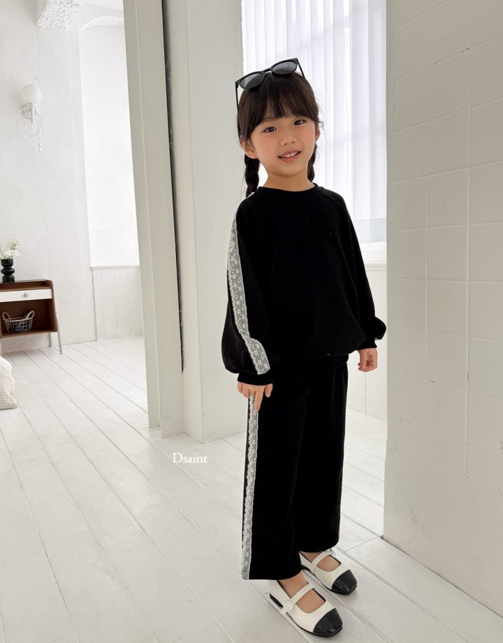 Dsaint - Korean Children Fashion - #prettylittlegirls - Fashion Lace Set - 10
