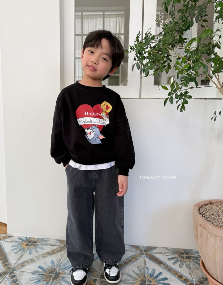 Dsaint - Korean Children Fashion - #stylishchildhood - Tom Happy Sweatshirts - 11