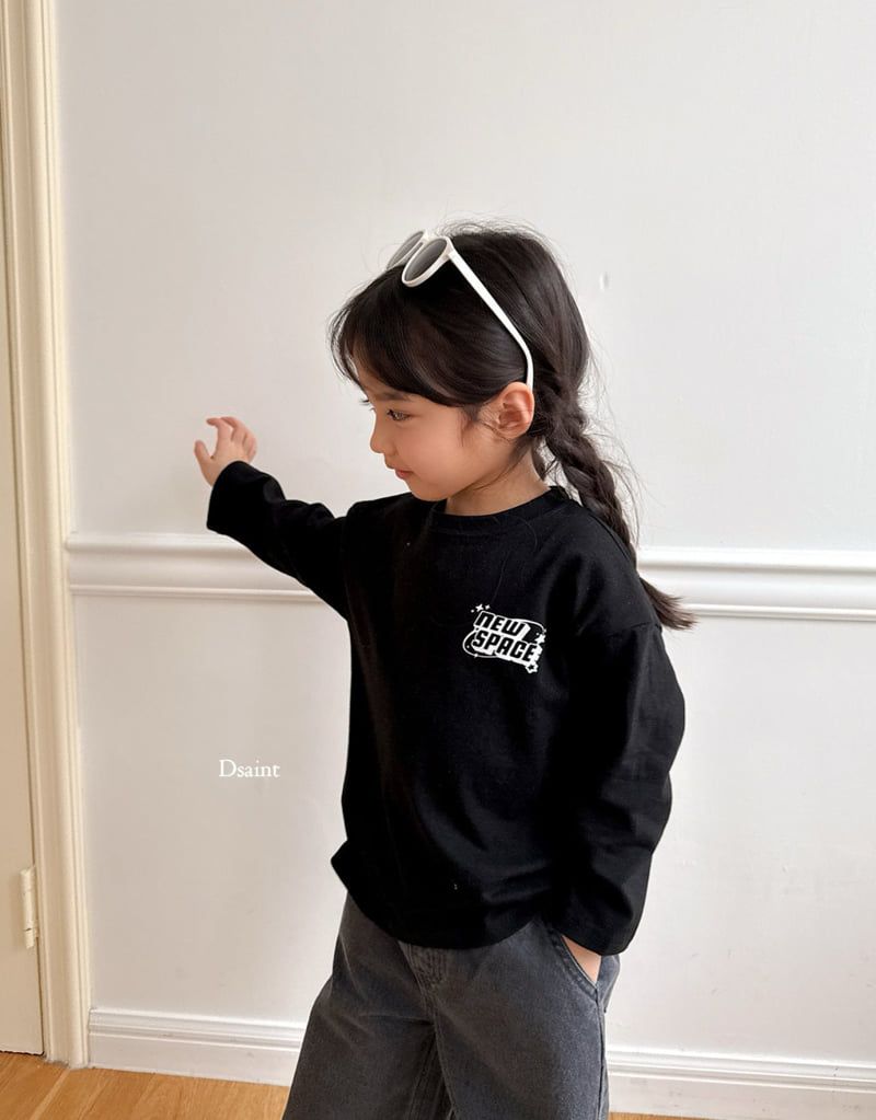 Dsaint - Korean Children Fashion - #stylishchildhood - Newspace Tee - 12