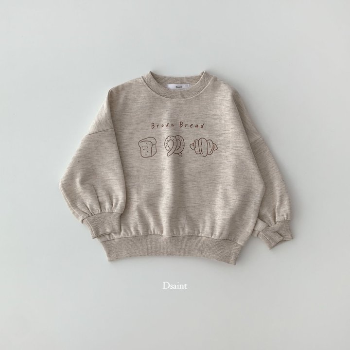 Dsaint - Korean Children Fashion - #stylishchildhood - Brown Bread Sweatshirts - 11