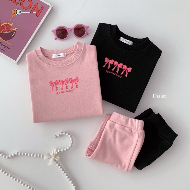 Dsaint - Korean Children Fashion - #toddlerclothing - My Sweet Bootcut Set - 4
