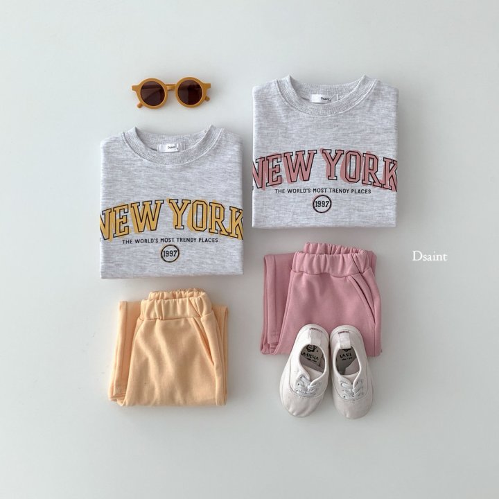 Dsaint - Korean Children Fashion - #prettylittlegirls - 1997 Paint New York Set - 4