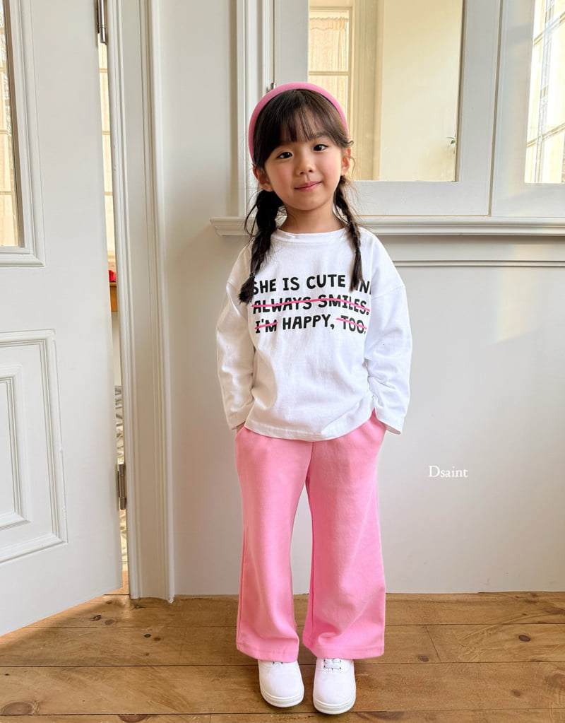 Dsaint - Korean Children Fashion - #todddlerfashion - Pom Pom Wide Pants - 8