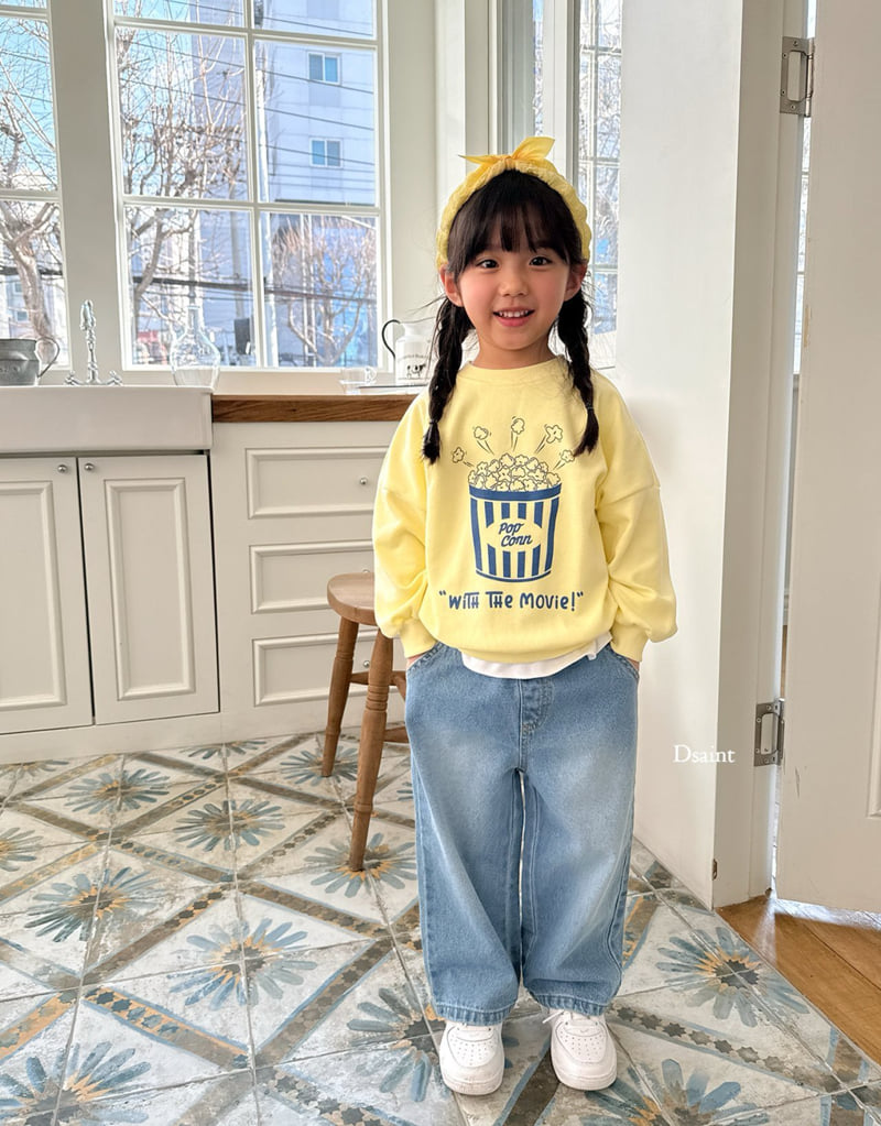Dsaint - Korean Children Fashion - #todddlerfashion - Popcorn Sweatshirts - 12
