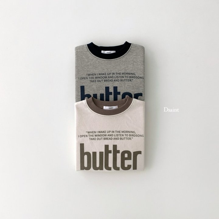 Dsaint - Korean Children Fashion - #todddlerfashion - Mock Raglan Bree Butter Sweatshirts - 3