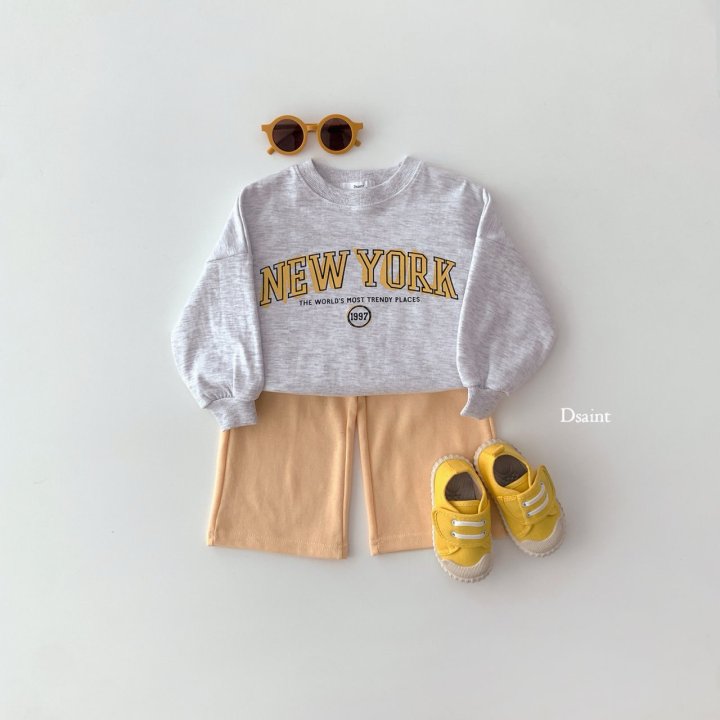 Dsaint - Korean Children Fashion - #toddlerclothing - 1997 Paint New York Set - 5