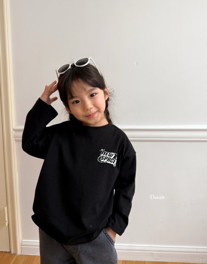 Dsaint - Korean Children Fashion - #toddlerclothing - Newspace Tee - 11