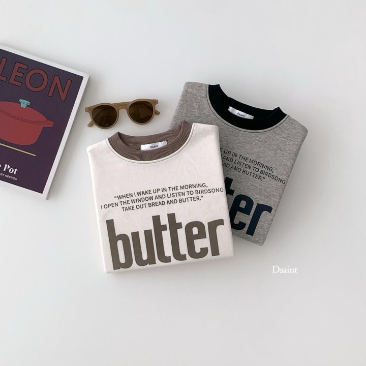 Dsaint - Korean Children Fashion - #todddlerfashion - Mock Raglan Bree Butter Sweatshirts - 4