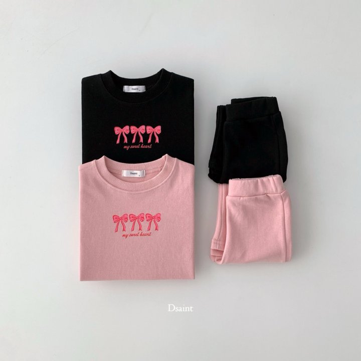 Dsaint - Korean Children Fashion - #toddlerclothing - My Sweet Bootcut Set - 3