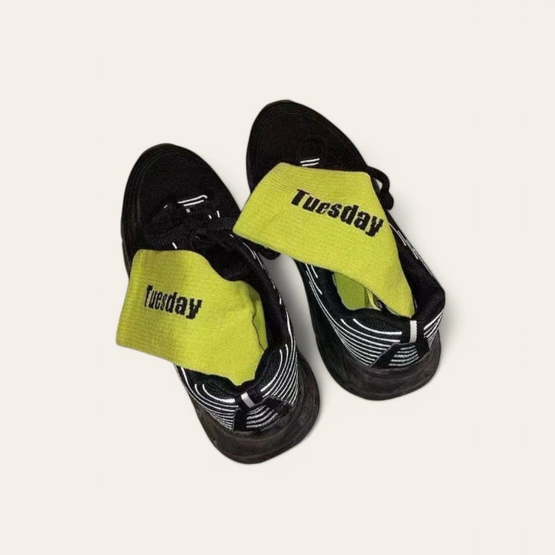 Dudie - Korean Children Fashion - #Kfashion4kids - Weekday Set (set of 5) - 8