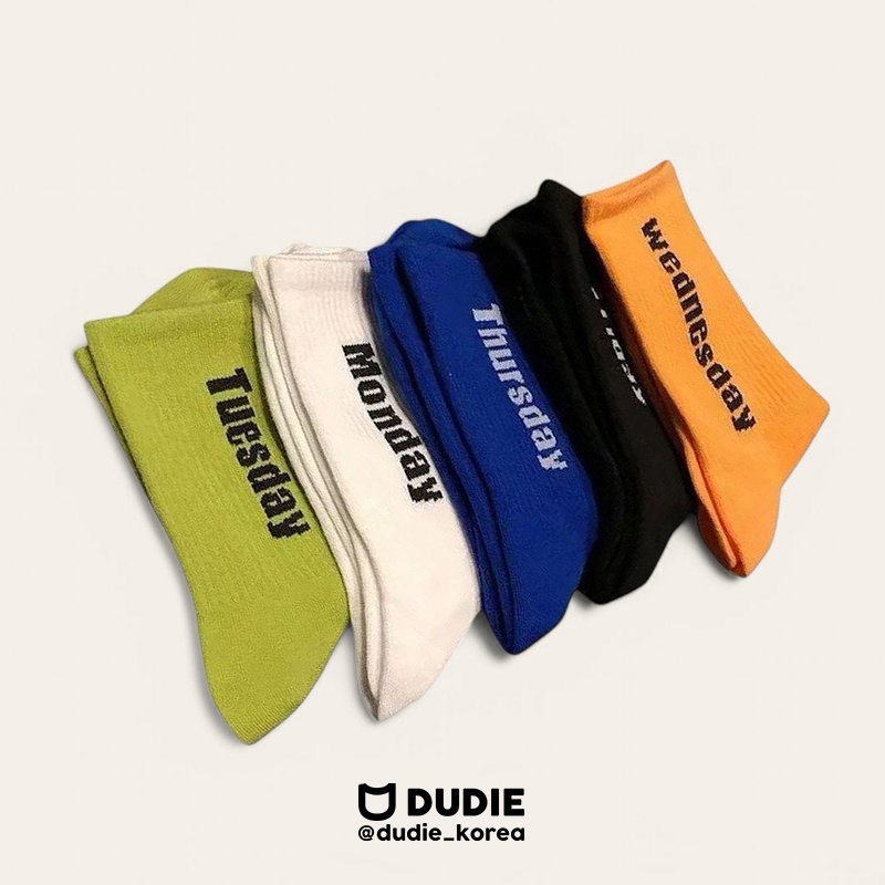 Dudie - Korean Children Fashion - #childrensboutique - Weekday Set (set of 5)