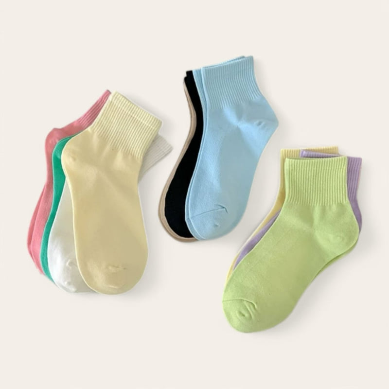 Dudie - Korean Children Fashion - #todddlerfashion - Vivid Set (set of 5) - 10