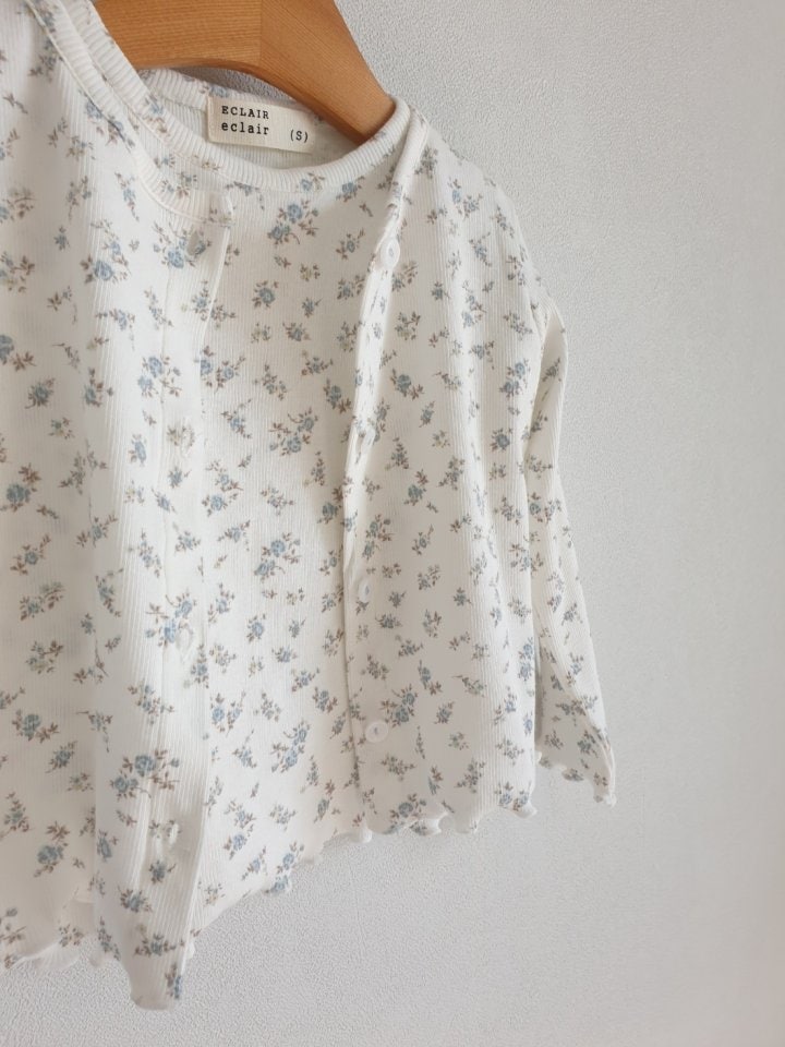 Eclair - Korean Children Fashion - #Kfashion4kids - Fran Cardigan Tee Set - 10
