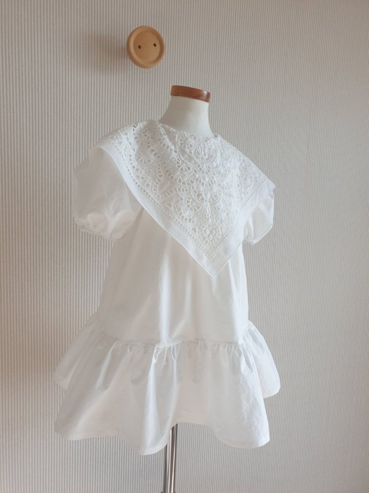 Eclair - Korean Children Fashion - #designkidswear - Oat One-piece - 3