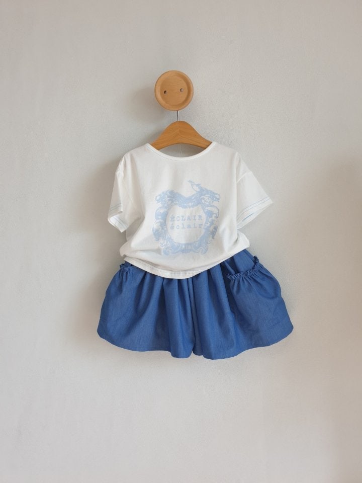 Eclair - Korean Children Fashion - #kidsshorts - Ecl Tee - 11