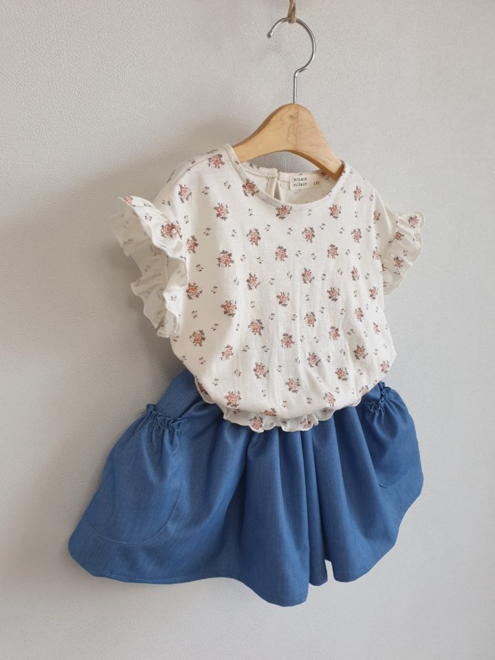 Eclair - Korean Children Fashion - #prettylittlegirls - Pocket Pants - 8