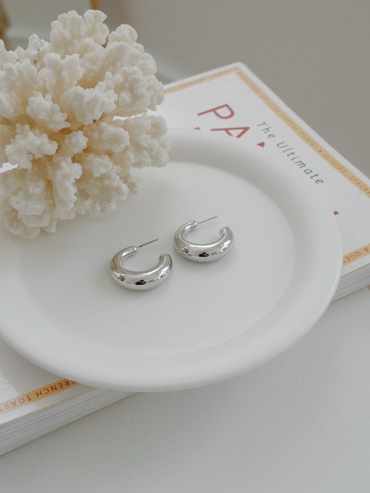 Eeiitt - Korean Women Fashion - #womensfashion - Balloon Ring Earrings - 4