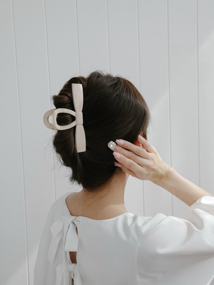 Eeiitt - Korean Women Fashion - #momslook - Glue Marble Clip Pin - 9