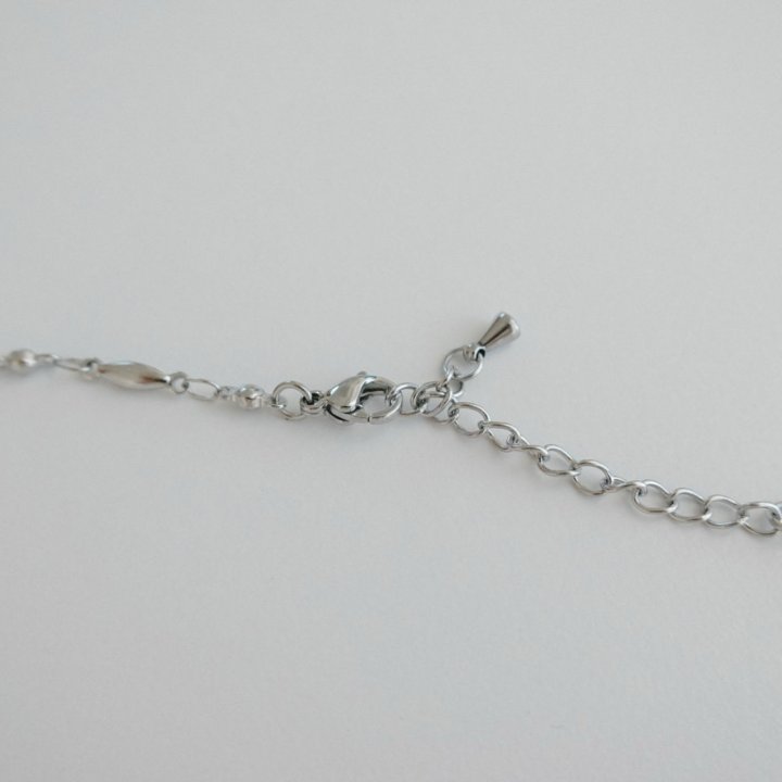 Eeiitt - Korean Women Fashion - #womensfashion - Trinity Surgical Necklace - 4