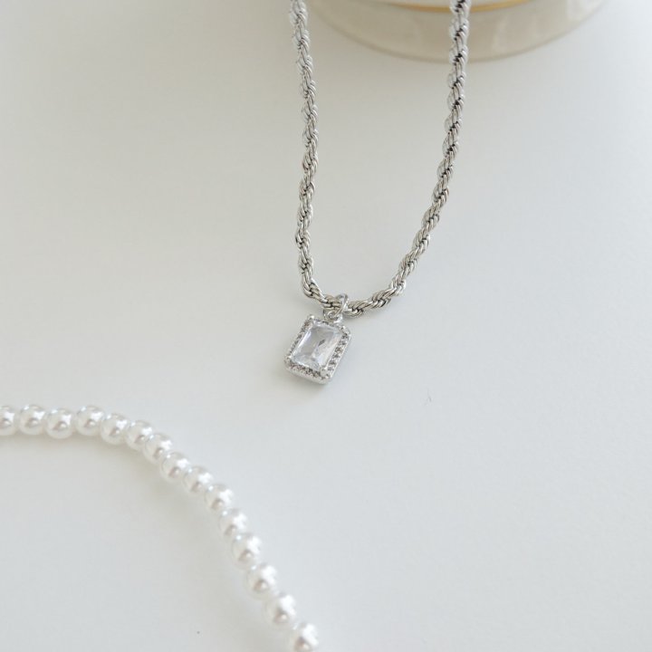 Eeiitt - Korean Women Fashion - #womensfashion - Zandar Layered Pearl Necklace - 4