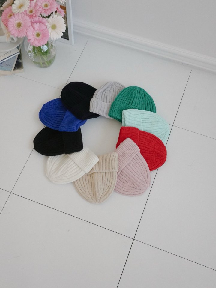 Eeiitt - Korean Women Fashion - #momslook - Vivid Rib Short Beanie - 11