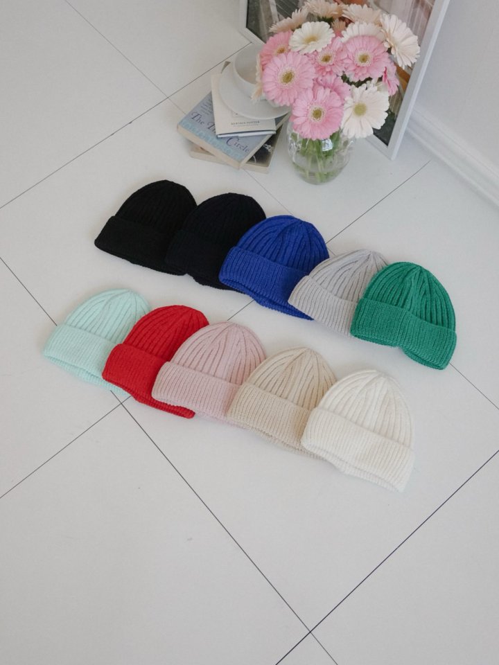 Eeiitt - Korean Women Fashion - #momslook - Vivid Rib Short Beanie - 9