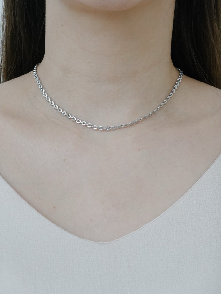 Eeiitt - Korean Women Fashion - #momslook - April Heart Necklace - 2