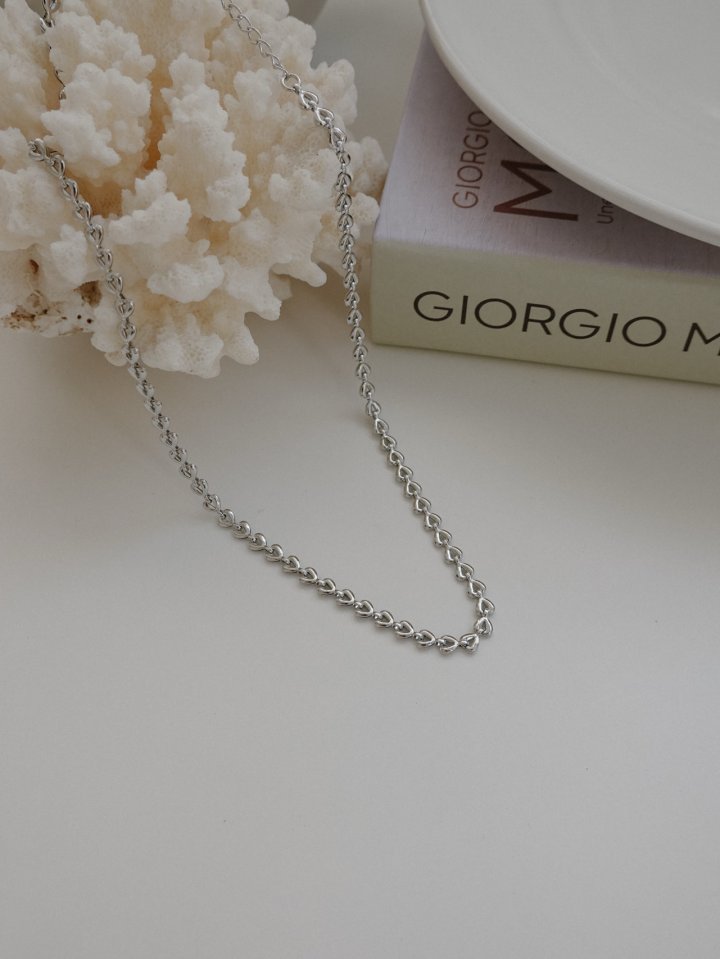 Eeiitt - Korean Women Fashion - #womensfashion - April Heart Necklace - 4