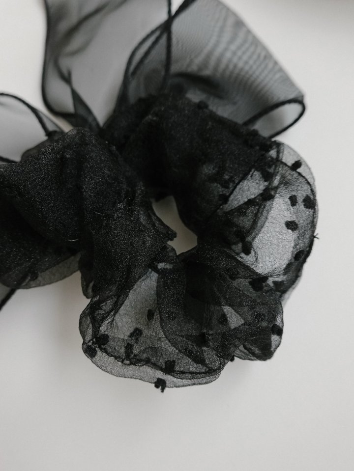 Eeiitt - Korean Women Fashion - #momslook - Salon Big Ribbon Hair Scrunchie - 5