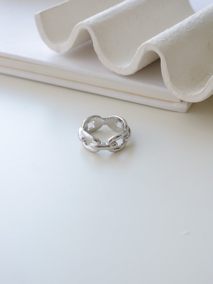Eeiitt - Korean Women Fashion - #momslook - Remember Chain Ring - 4