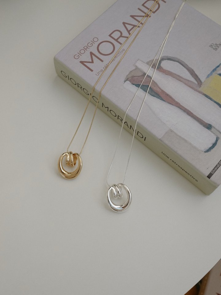 Eeiitt - Korean Women Fashion - #momslook - Garnique Long Necklace
