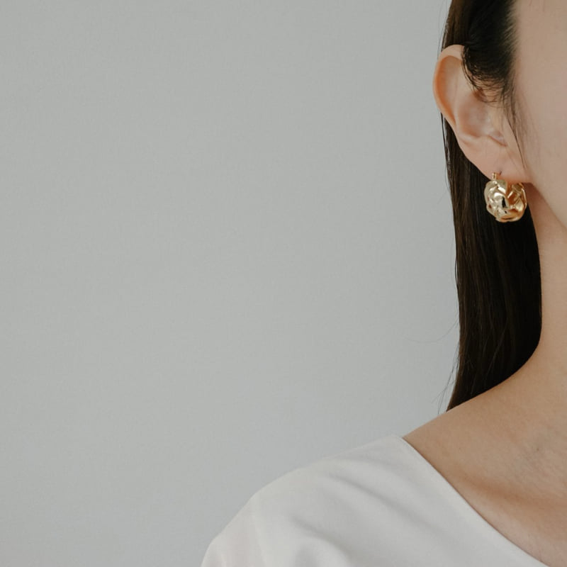 Eeiitt - Korean Women Fashion - #momslook - Tigrona Ring Earrings - 12