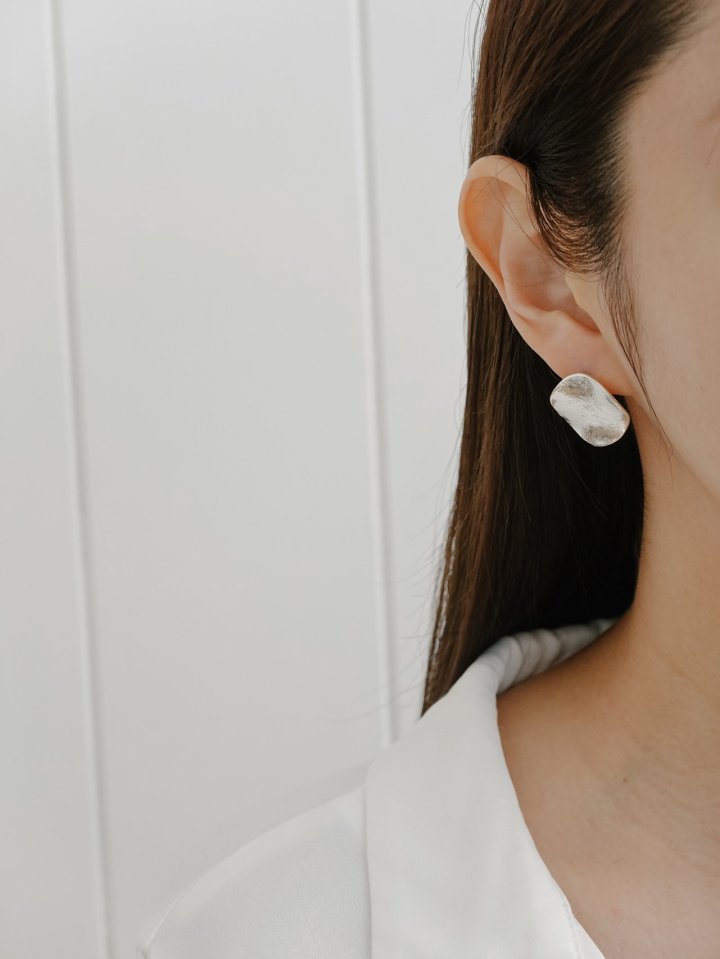 Eeiitt - Korean Women Fashion - #momslook - Cast Round Earring - 9
