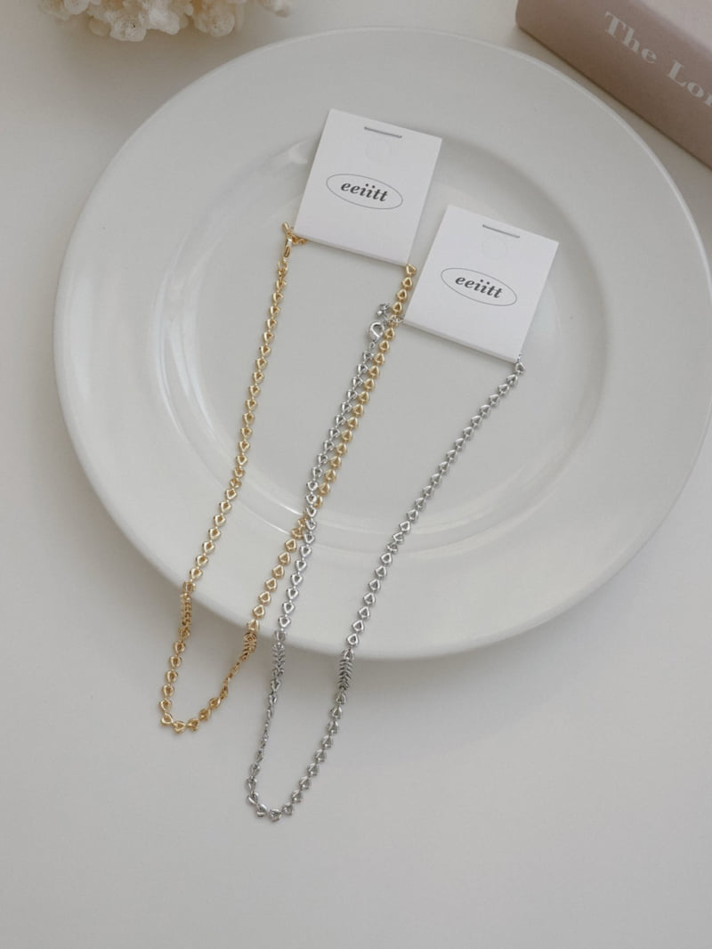 Eeiitt - Korean Women Fashion - #pursuepretty - April Heart Necklace - 12