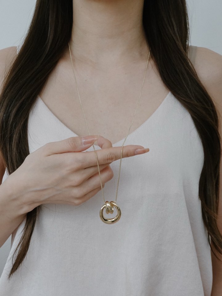 Eeiitt - Korean Women Fashion - #restrostyle - Garnique Long Necklace - 8