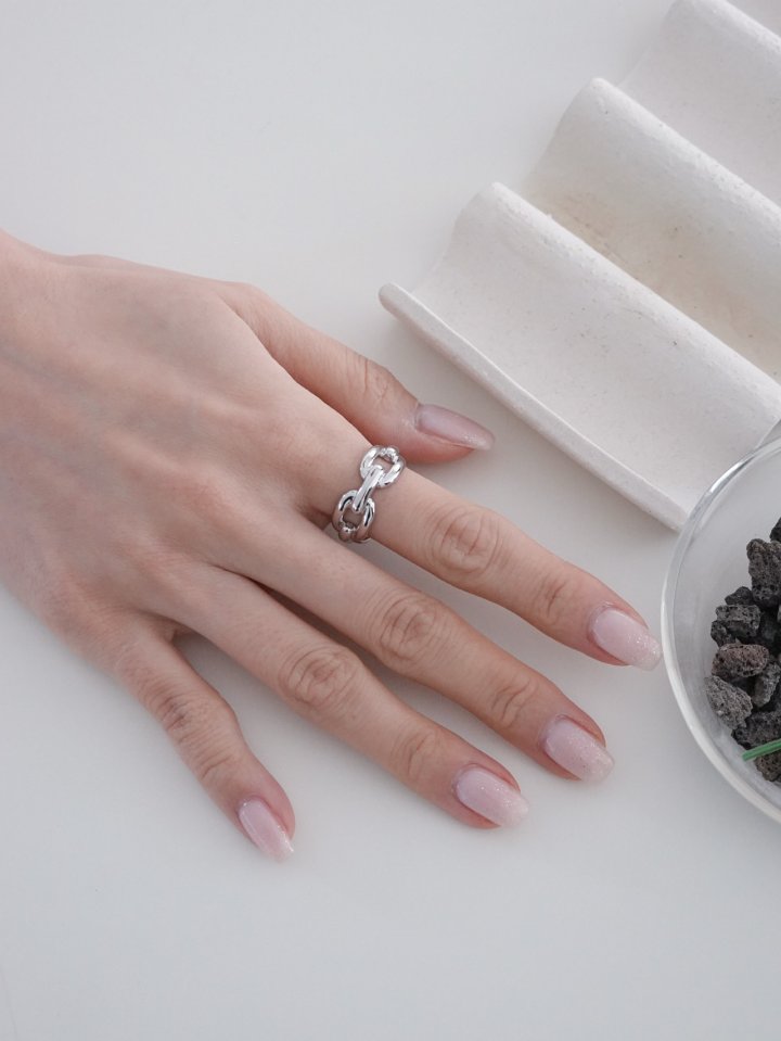 Eeiitt - Korean Women Fashion - #shopsmall - Remember Chain Ring - 11