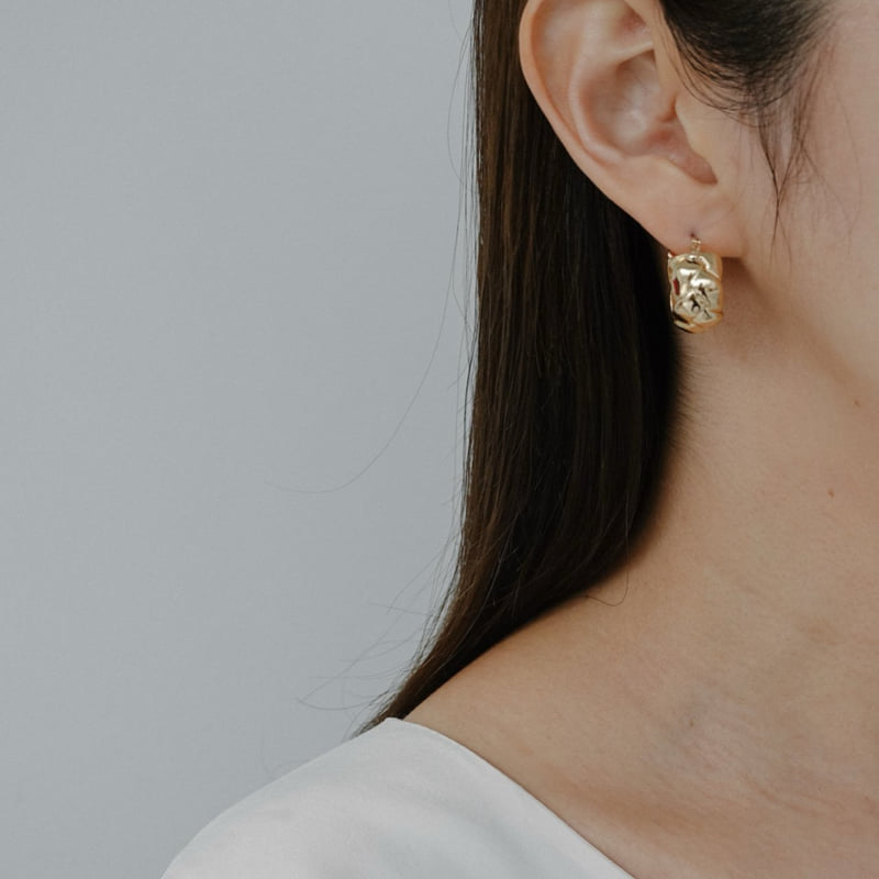 Eeiitt - Korean Women Fashion - #shopsmall - Tigrona Ring Earrings - 9