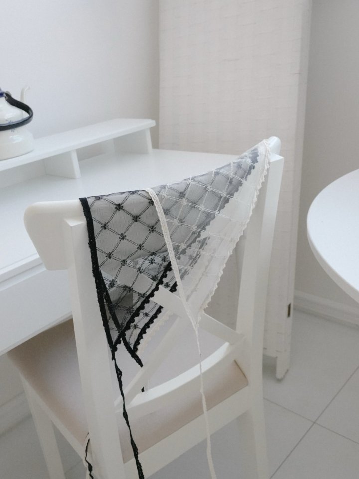 Eeiitt - Korean Women Fashion - #vintagekidsstyle - Butterfly Check Hair Kerchief - 9