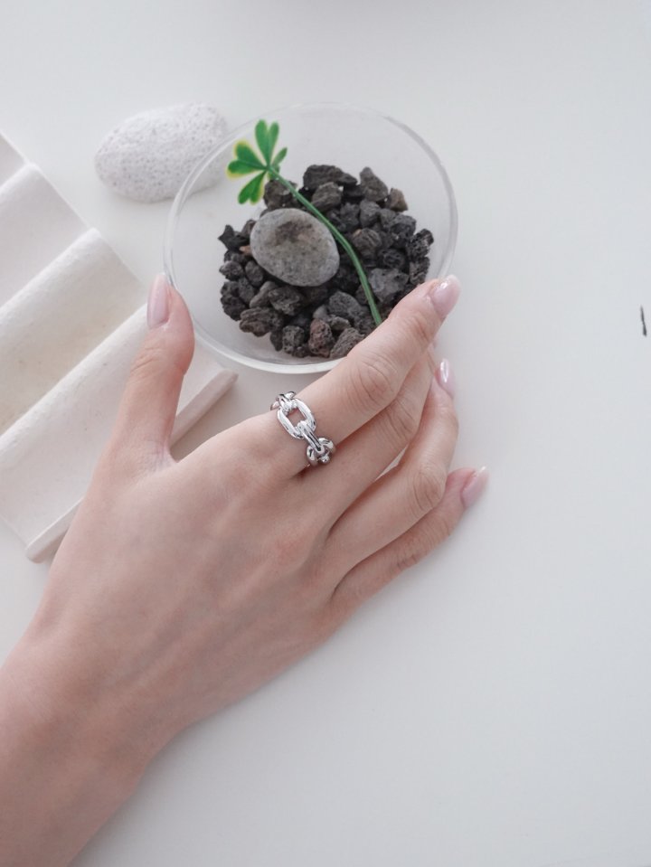 Eeiitt - Korean Women Fashion - #vintagekidsstyle - Remember Chain Ring - 7