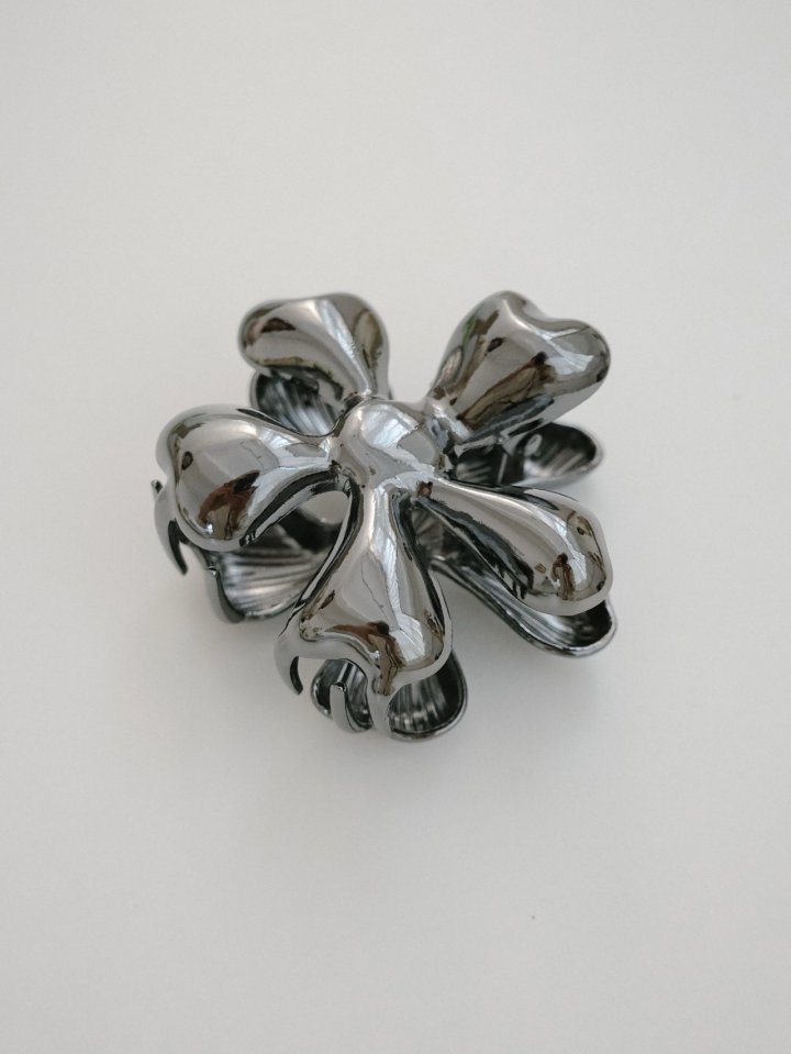 Eeiitt - Korean Women Fashion - #womensfashion - On Flower Mini Clip Pin - 7