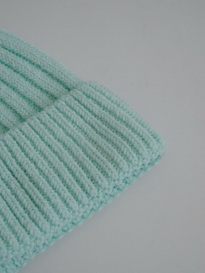 Eeiitt - Korean Women Fashion - #momslook - Vivid Rib Short Beanie - 4