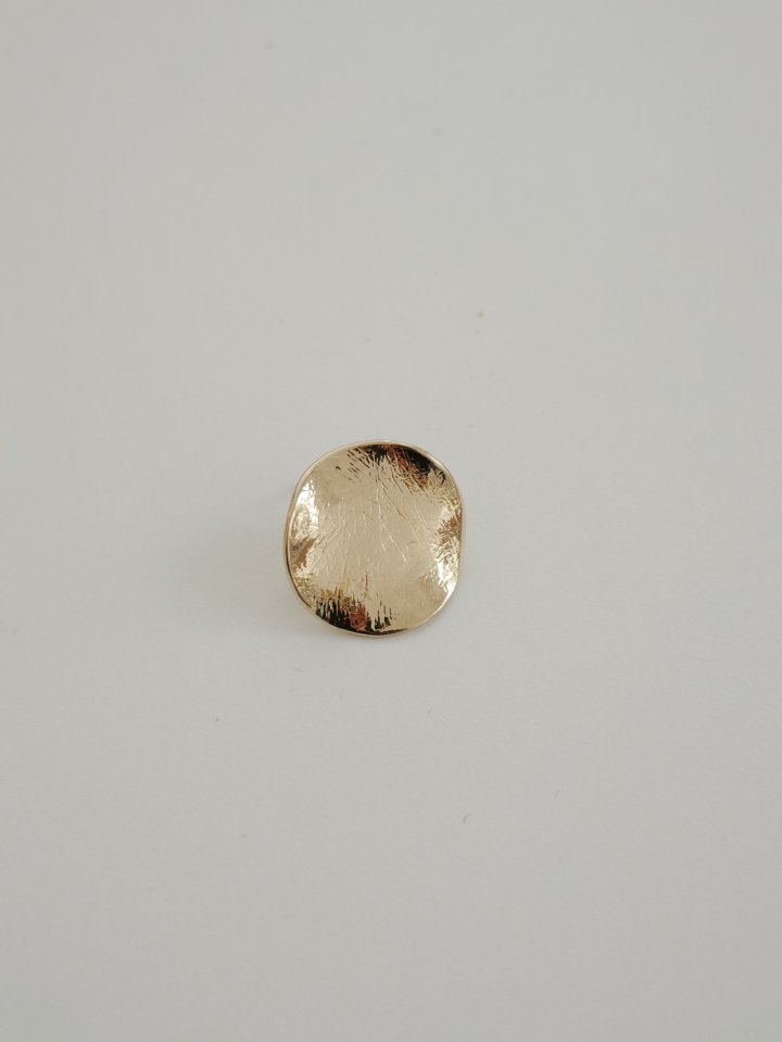 Eeiitt - Korean Women Fashion - #womensfashion - Cast Round Earring - 5