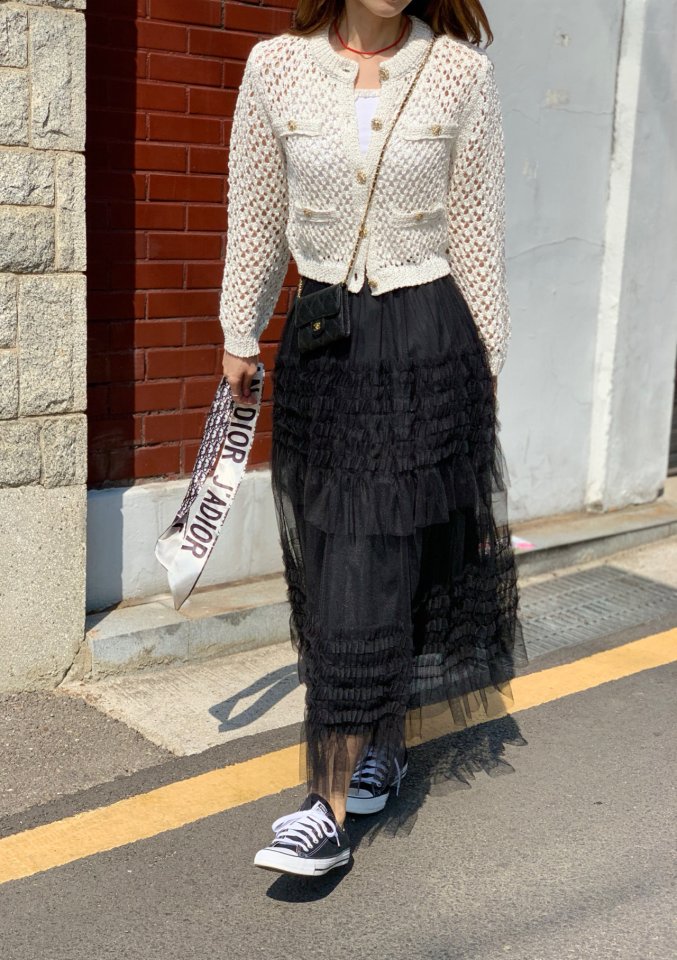 Elmu - Korean Women Fashion - #thelittlethings - Elsa Cha Banding Skirt