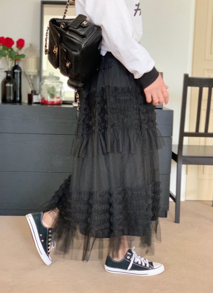 Elmu - Korean Women Fashion - #womensfashion - Elsa Cha Banding Skirt - 3